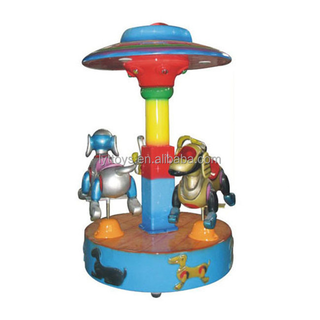 China supplier portable amusement rides electric carousel outdoor toys merry go round for kids