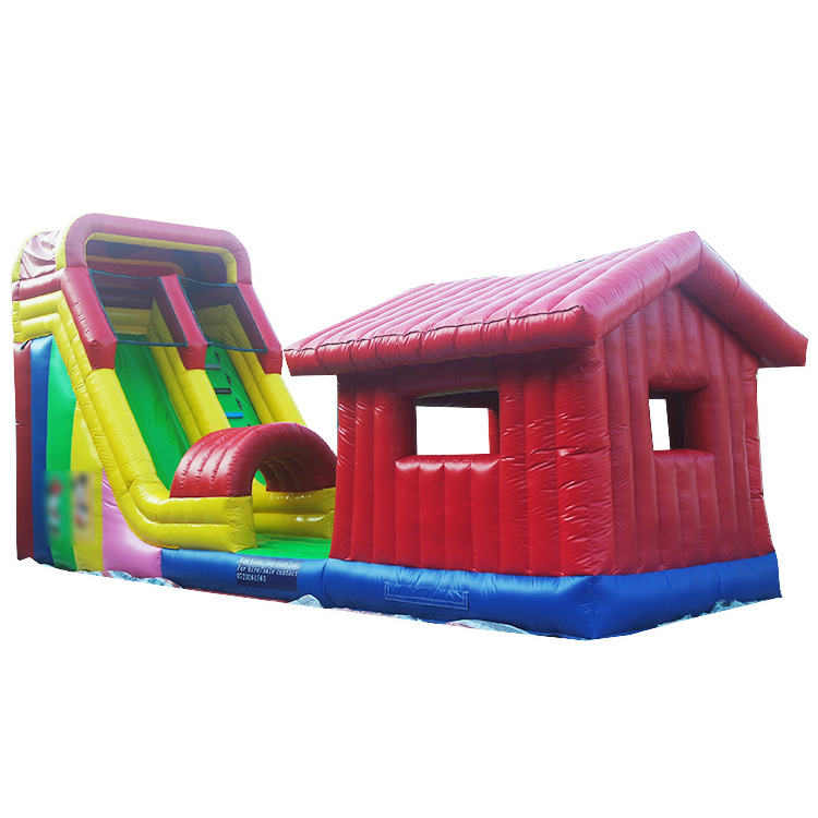 Inflatable Commercial Castle Bounce House with Slide Unisex Adult and Kids Inflatable Bouncy Balloon House