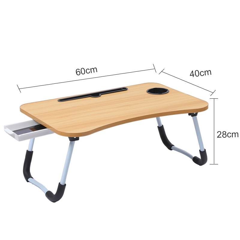 Bed Table Side Novel Design Wholesale Price Laptop Foldable Table Folding Lap Desk, Tray Table