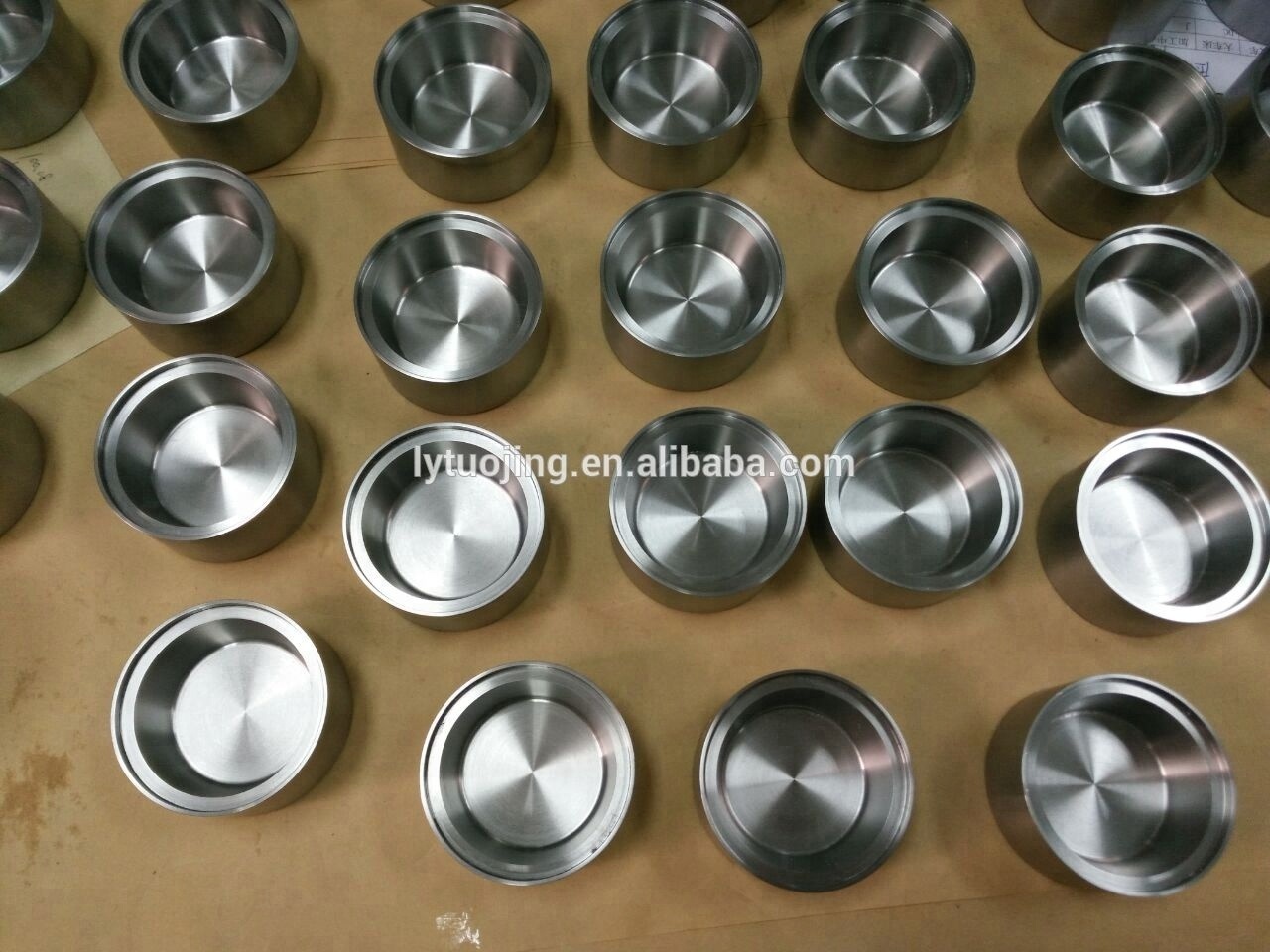 high quality tungsten crucible wolfram crucible price per kg for vacuum coating