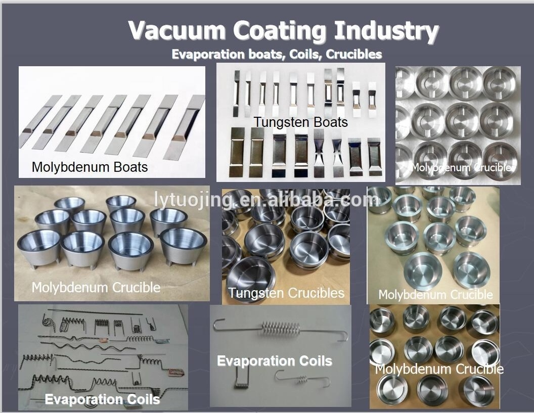 high quality tungsten crucible wolfram crucible price per kg for vacuum coating