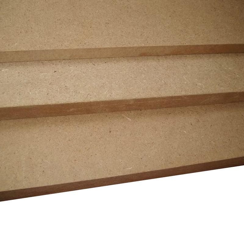 4Mm Laminated Melamine MDF Board Wood Fiber Melamine Paper Faced Decorative Board Fibreboards