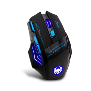 Professional  Optical 2400DPI 2.4G Computer Mouse LED 7 keys Gaming Mice For Pro Gamer High Quality Wireless Mouse Gaming Mouse