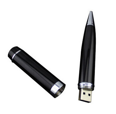 Pen shape usb flash drive 4GB 8GB metal pointer pendrive with laser light