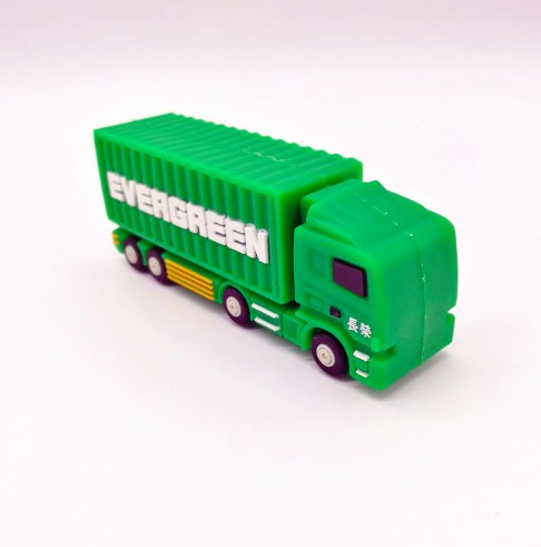 Personalized  Gift PVC 2D 3D Truck usb flash drive pen drive 4GB 8GB 16GB 32GB  Custom own Car USB Stick