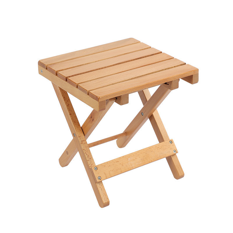 Wooden Folding  Leg Shaving And Foot Rest Bamboo Step Stool For Shower