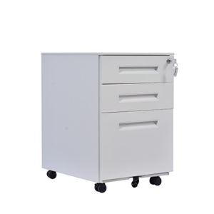 office movable metal storage cabinet wheels handle key lock 3 drawer steel mobile ark under desk filing cabinet mobile pedestal