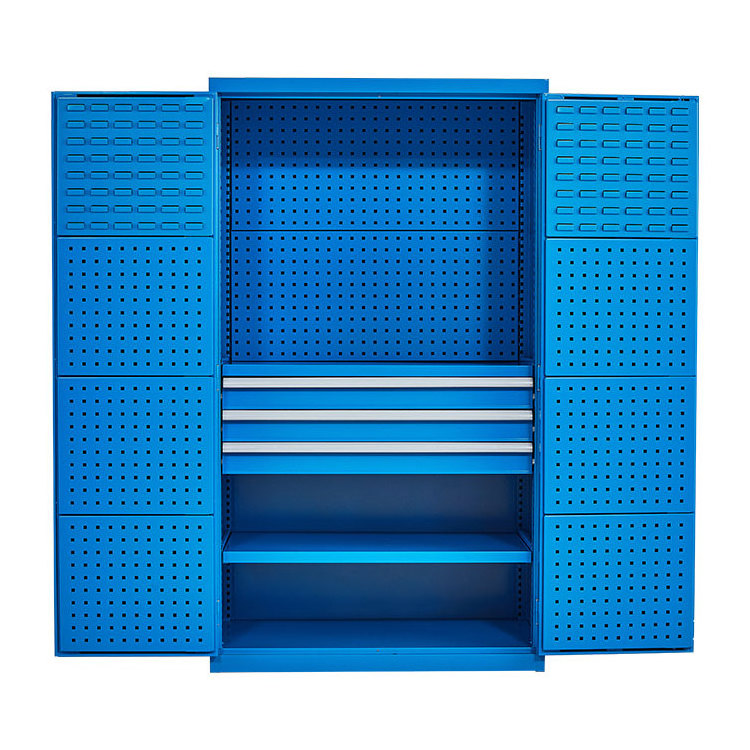 industrial repair peg board hanging car steel chest metal mechanic 3 drawer garage heavy duty workshop storage box tool cabinets