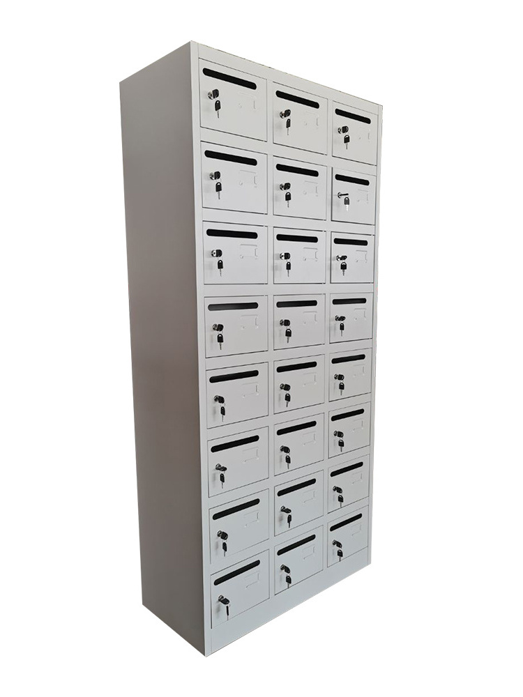 Can be customized metal mail box 24 door storage with lock steel cabinet mailbox iron letter cabinet