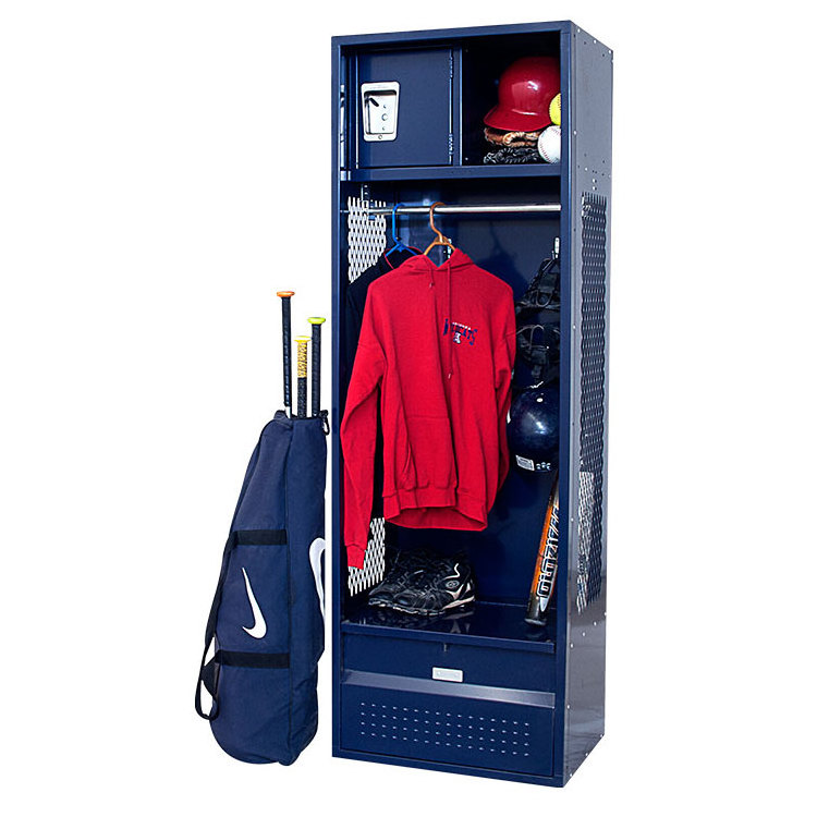 luoyang stadium style football cabinet furniture stainless metal room furniture open xxxn steel locker shelf sports lockers