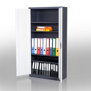 Modern Office Library Furniture File Compact Shelving System Metal Swing Door Filing Cabinet Steel Archive Storage Cupboard