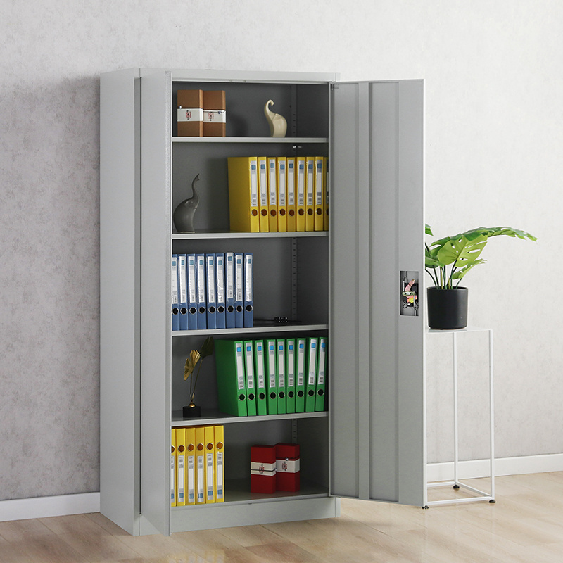 Modern Office Library Furniture File Compact Shelving System Metal Swing Door Filing Cabinet Steel Archive Storage Cupboard