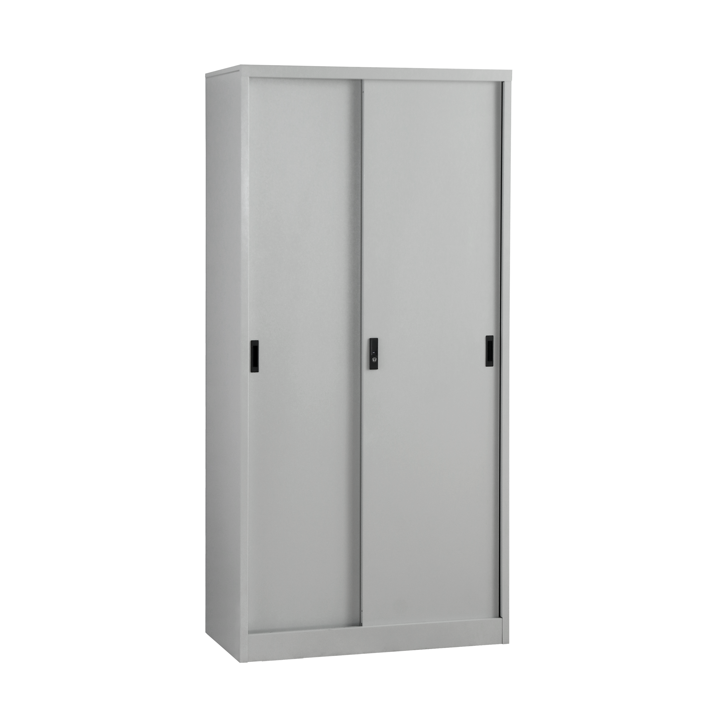 Storage Cupboard Knock Down Office Furniture 2 Sliding Door Cold-rolled Steel Filing Cabinets