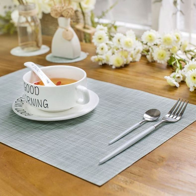 Customized PP/PVC plastic placemat / pp desk pad mat table mat for kids