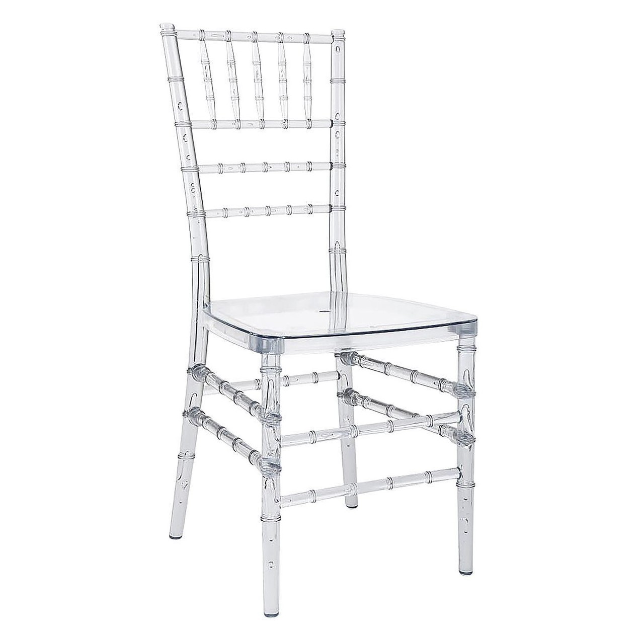 Wholesale Modern Transparent Crystal Hotel Banquet Napoleon Plastic Acrylic Tiffany Wedding Clear Chiavari Chair for Events