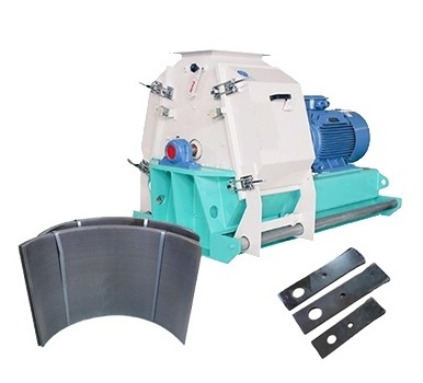 High quality industrial SFSP series 1-20t/h rice husk hammer mill corn cob  crusher cassava flour grinding machine