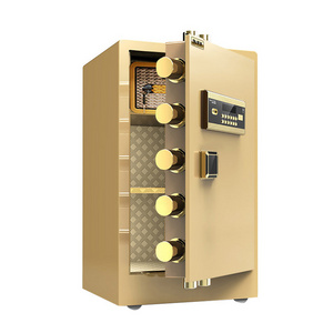 High Performance Fingerprint Safe Lockers Golden Safe Deposit Box