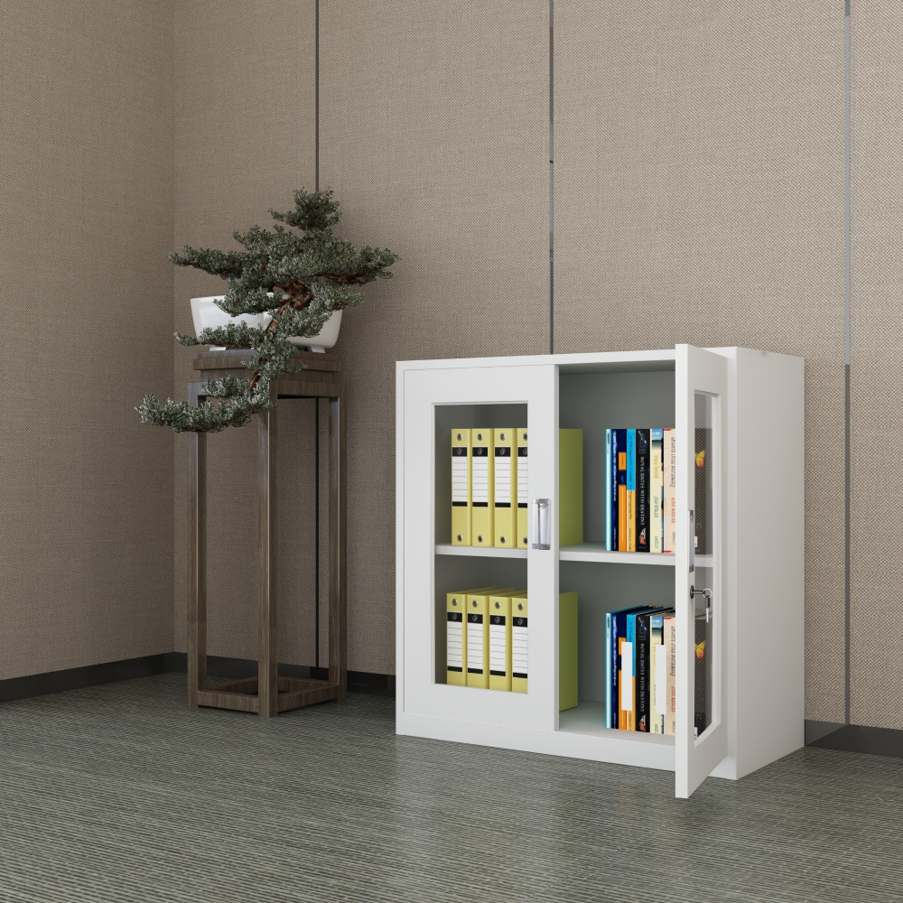 Office Sheet Metal Data Storage File Cabinet Low Cabinet Steel Lockers With Locks