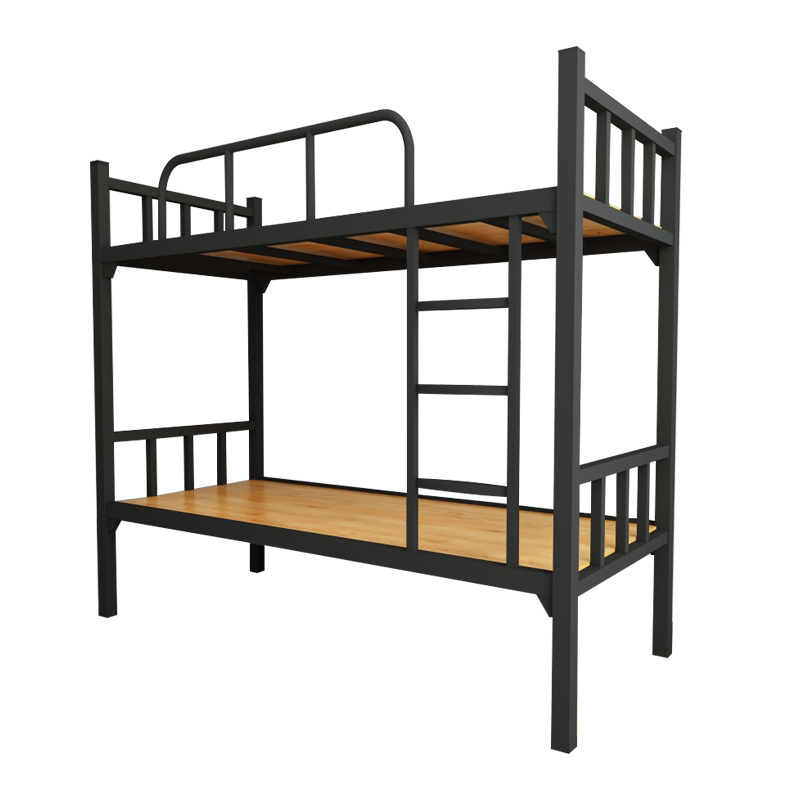 Commercial Furniture Iron Double Bed Design Folding Metal Bunk Bed