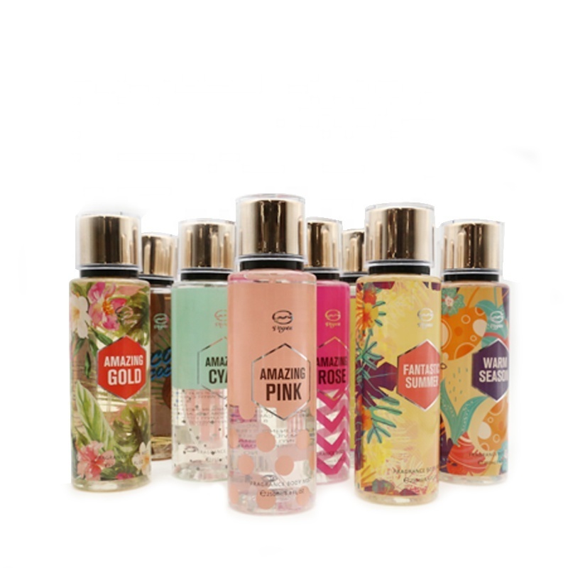 Wholesale High Quality 250ml Perfume Fragrance Body Spray Women Fragrance Body Mist Private Label Body Mist