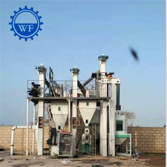 Low cost 1 t/h small farm used livestock poultry cattle feed pellet mill/animal feed pallet machine production line