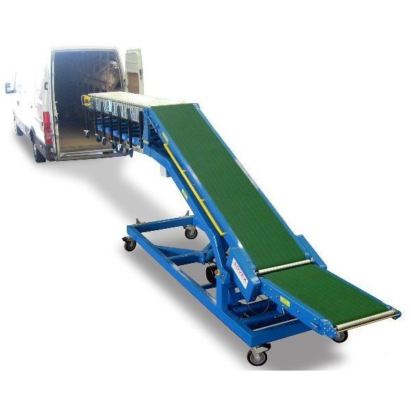 Telescope belt conveyor for truck loading/unloading container Mini Conveyor Belts