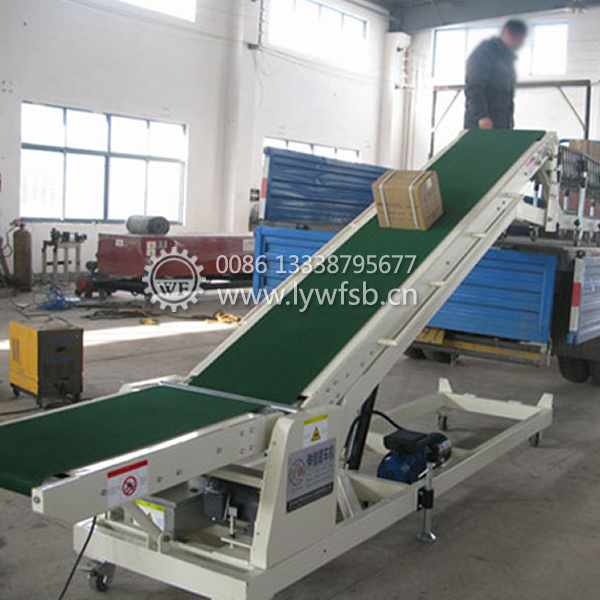 Truck loading unloading sand / gravel mobile belt conveyor portable small Food Grade Belt Conveyor for fruit and vegetable belt