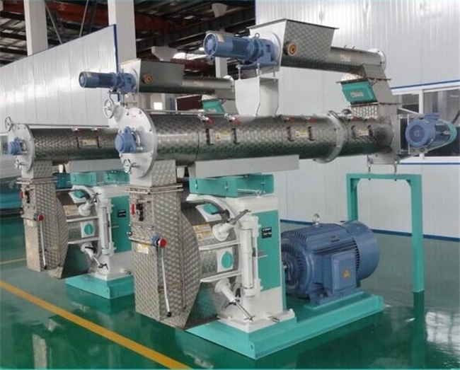 Automatic feed pelletizer chicken sheep cattle cow goat feed pellet making machine fish shrimp animal feed pellet mill