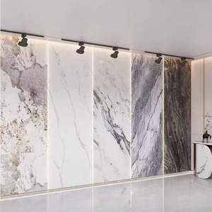 Pvc Marble Wall Panel Marble Bamboo Charcoal Wood Veneer For Interior Decoration Pvc Wall Panel