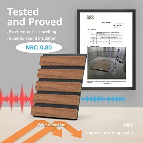 Soundproofing Absorption Coefficient High Akupanel Pet Acousound Acoustic Acoust Wood Veneer Panel Mdf Slat Acoustic Panel