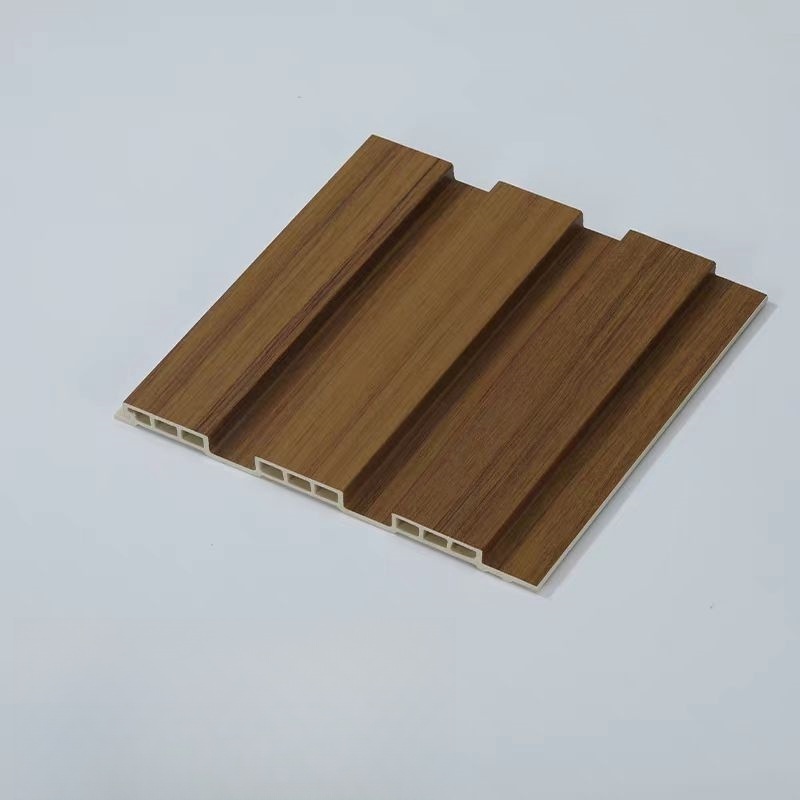 Bamboo Composite Cladding Fluted Slat Wall Board Waterproof Wpc Wall Covering Bedroom/living Room/bathroom Wall Panels