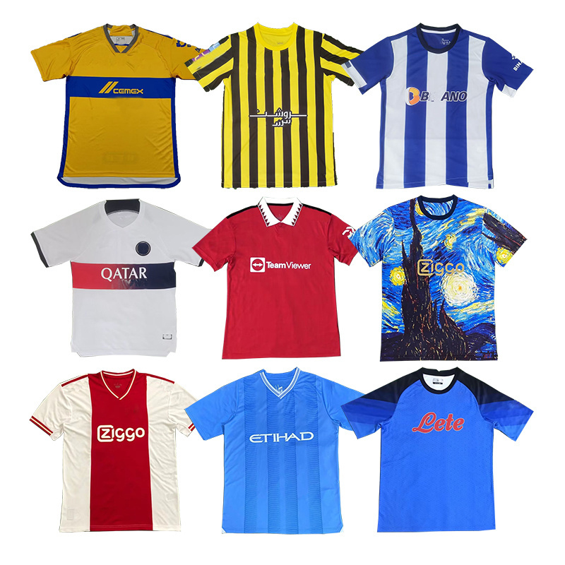 Original Quality 2023 2024 Football Shirt Fan and player version soccer jersey for Men Youth Kids