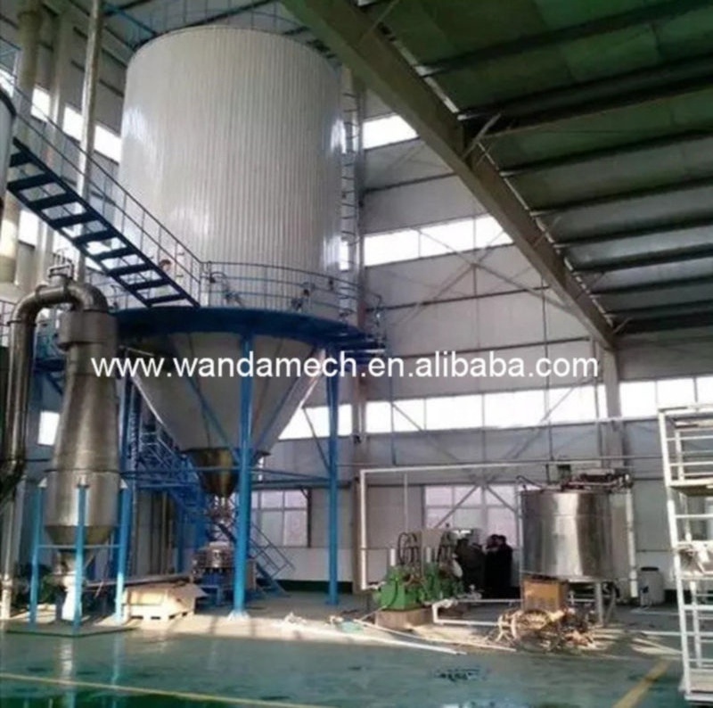 Customized cow blood powder dryer sodium hydroxide drying machine rotary atomizer spray dryer