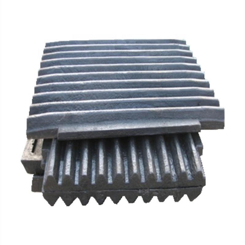 Mining machinery Jaw Crusher Spare Parts Jaw Plate custom large crusher jaw plate