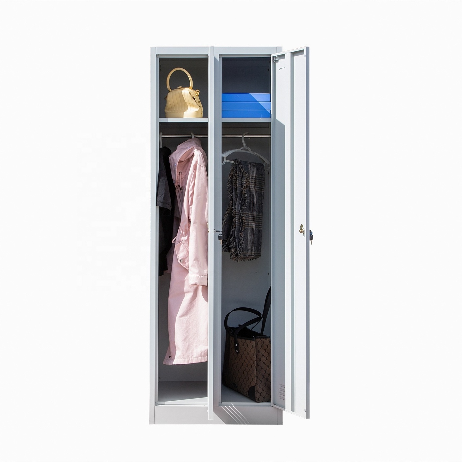 locker 2 door storage locker clothes locker