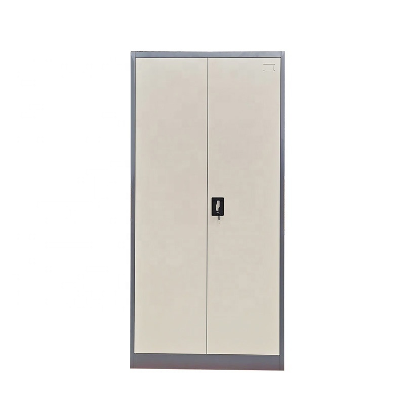 Wholesale Steel Cupboard Office Storage Cabinet Locking With Swing Door and Shelves Metal Cupboard