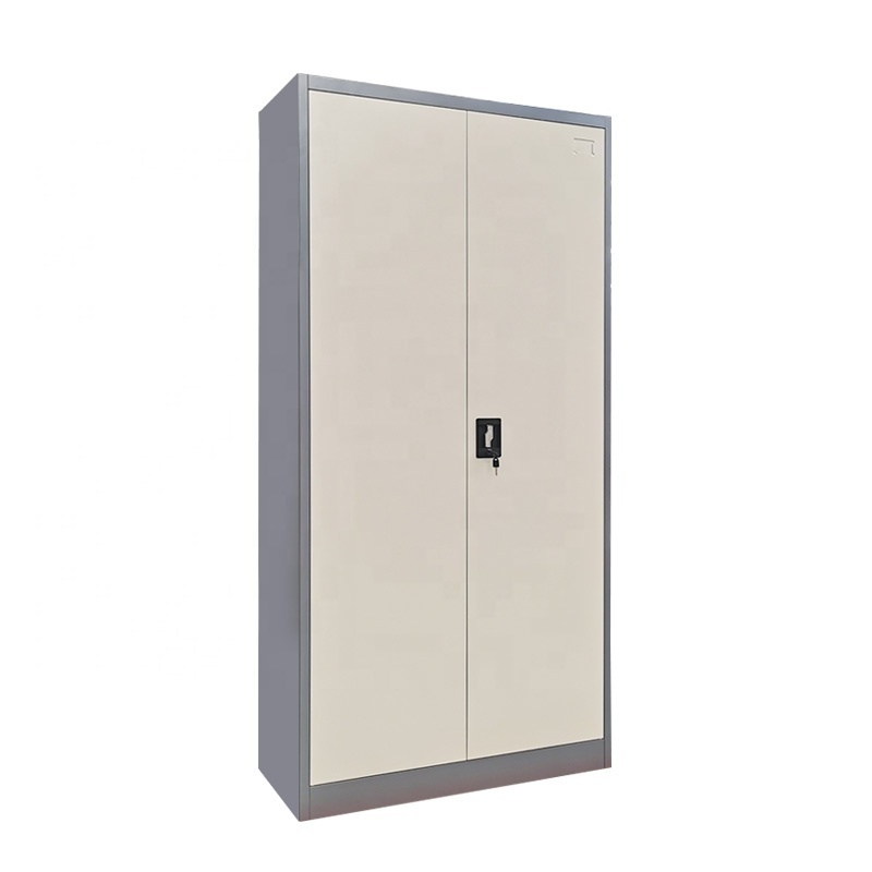 Wholesale Steel Cupboard Office Storage Cabinet Locking With Swing Door and Shelves Metal Cupboard