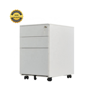 Top sale office vertical metal drawer storage file cabinet mobile pedestal cabinet