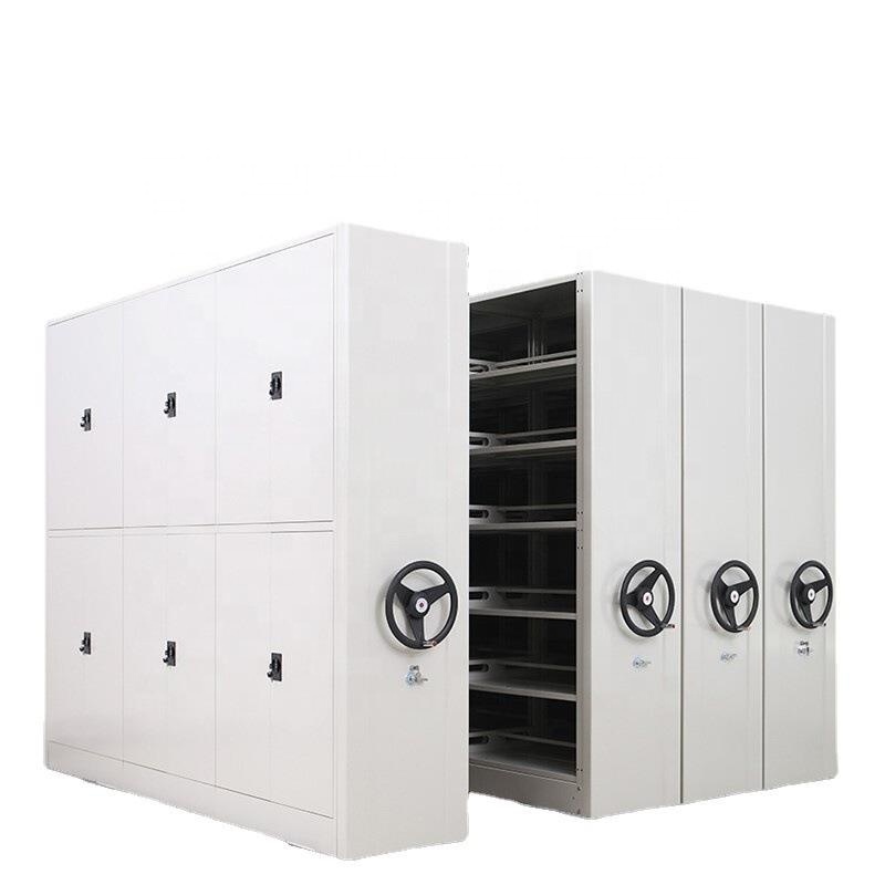 archive mobile shelving manual  double side Mobile Shelf Storage Shelving Systems Dense Cabinet