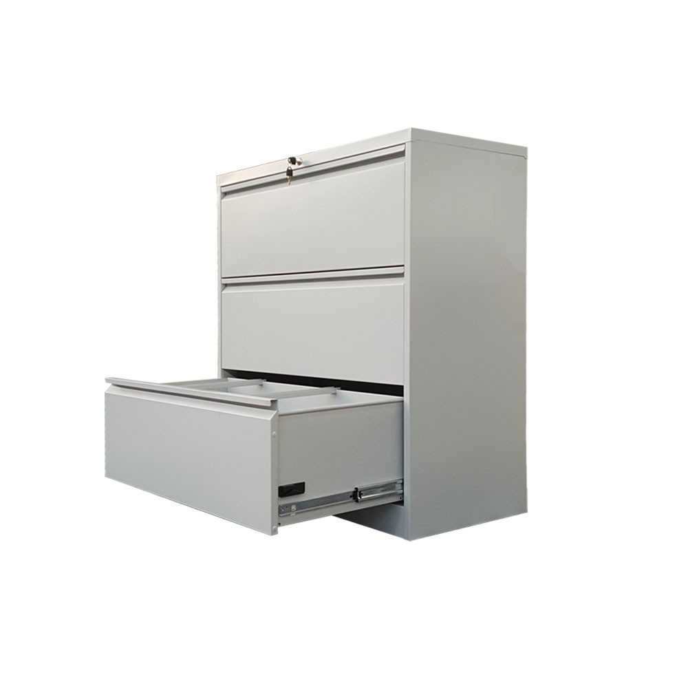 China luoyang Wide Vertical 3 Drawers Metal Filling Cabinet 3 Layer Steel storage file cabinet metal storage drawer units