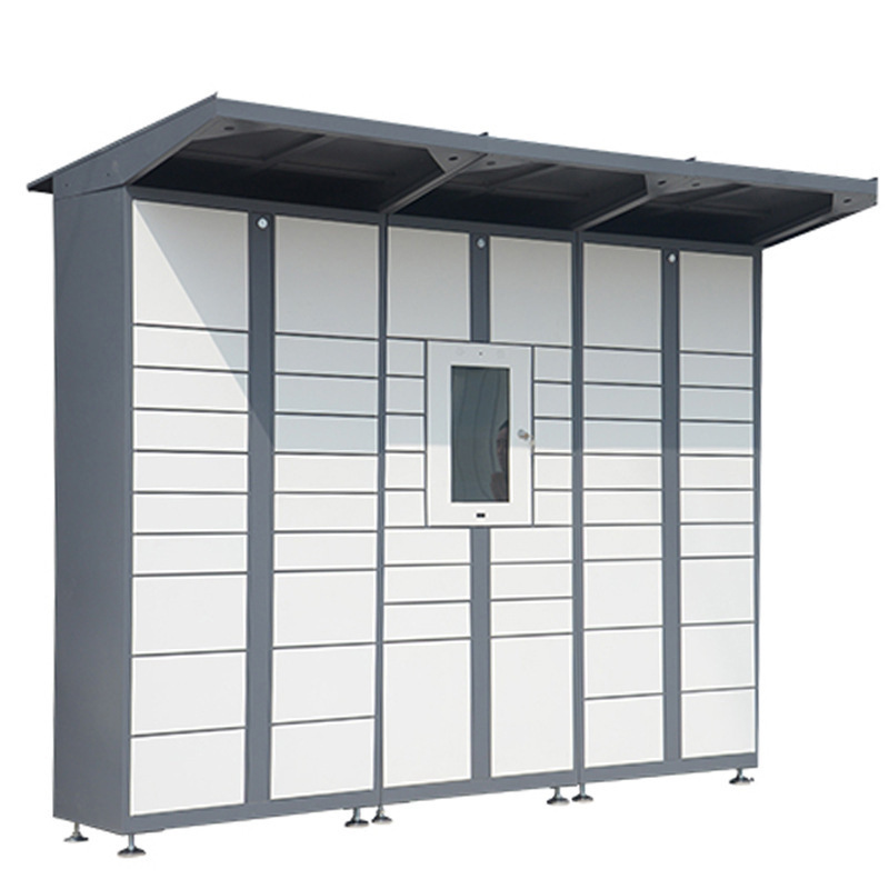 delivery intelligent controller parcel locker outdoor for courier and receiver office building use