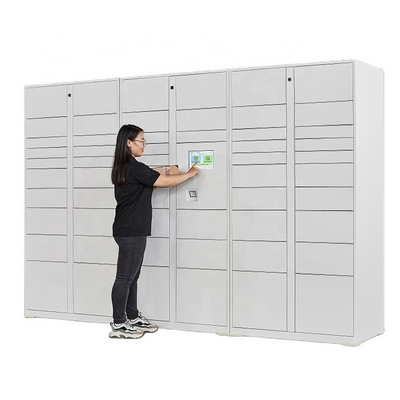 delivery intelligent controller parcel locker outdoor for courier and receiver office building use