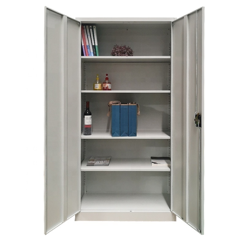 Knock down office furniture steel metal file storage cabinet 2 Door Cupboard Cabinets