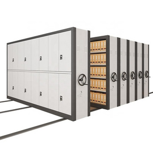 archive mobile shelving manual  double side Mobile Shelf Storage Shelving Systems Dense Cabinet