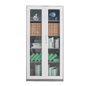 2 Door Laboratory Equipment Cabinet Storage Cupboard Office Metal for Sale KD metal file cabinet