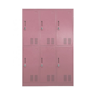 Natatorium gym school stadium metal wardrobe rust-proof steel locker storage cabinet metal closet