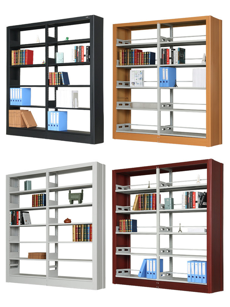 Hot And Cheap Library Metal Library Book Shelf For Sale