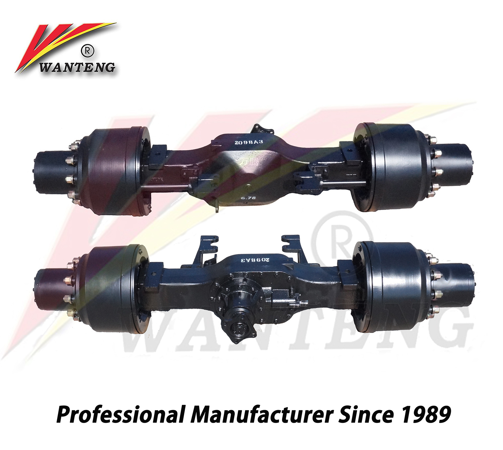 heavy duty truck golf cart axle with Casting Housing