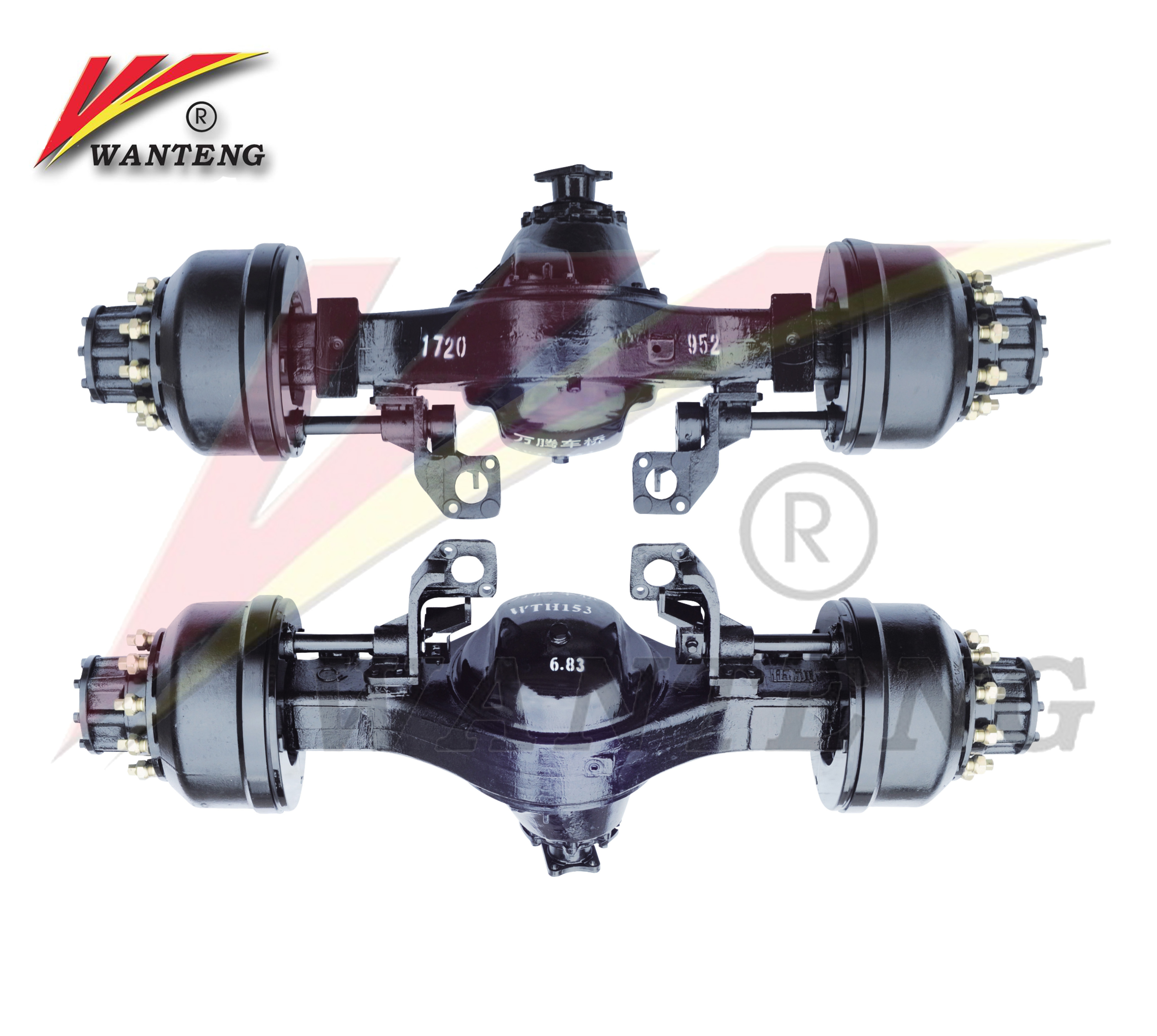 heavy duty truck golf cart axle with Casting Housing