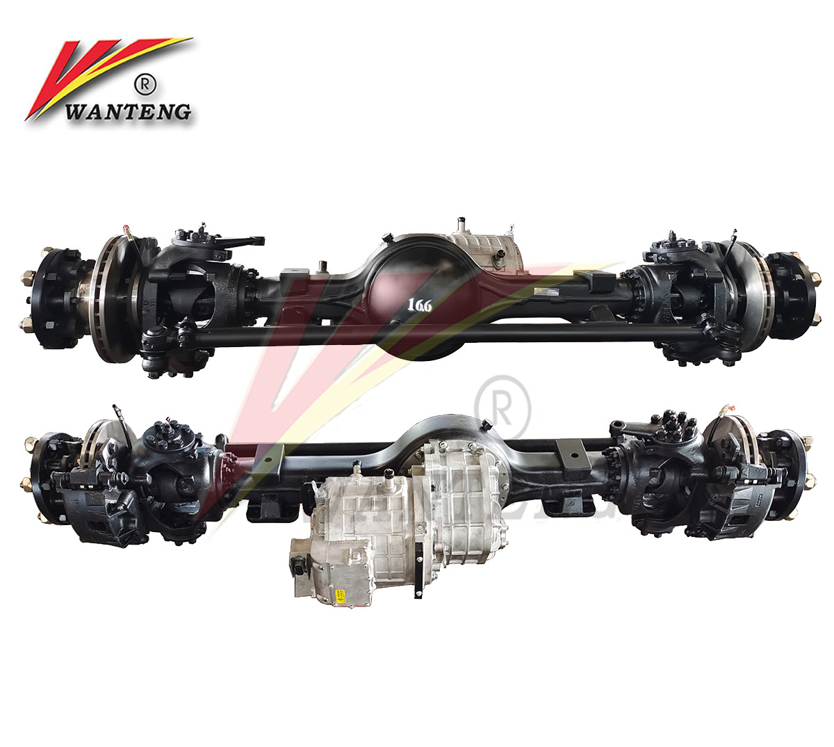 120kw electric axle with differential rear differential axle electric vehicle 3.5ton